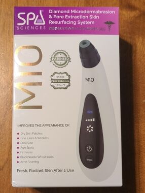 MIO Spa Sciences Diamond Microdermabrasion & Pore Extraction System